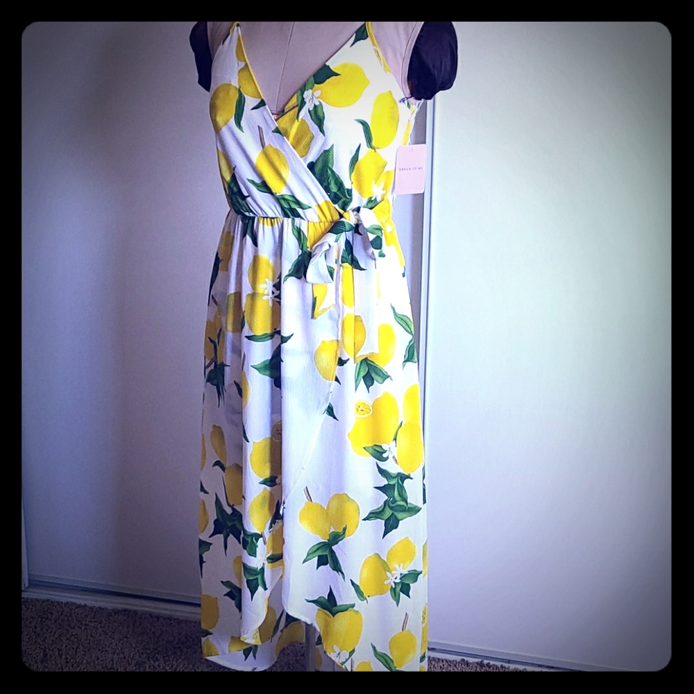 NWT Dream of Me Lemon 🍋 sundress